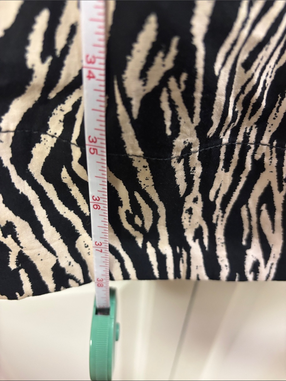 Maeve Black & White Zebra Print Dress - 3X - Picture 4 of 6